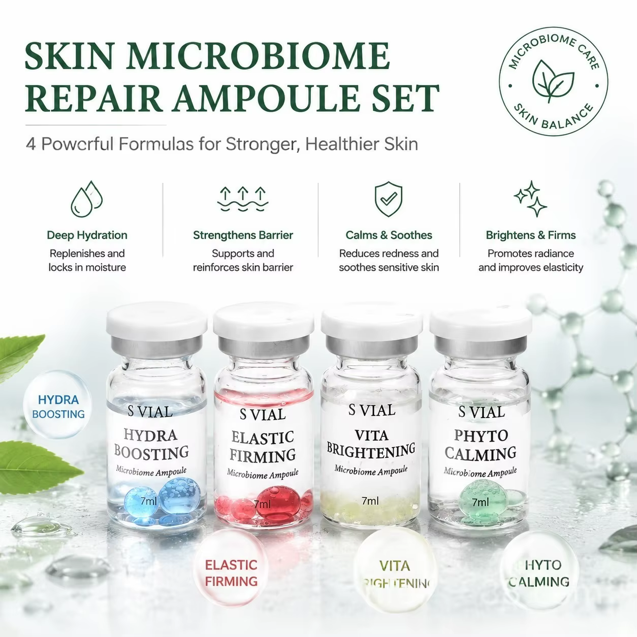Sérum anti-âge probiotique PDRN