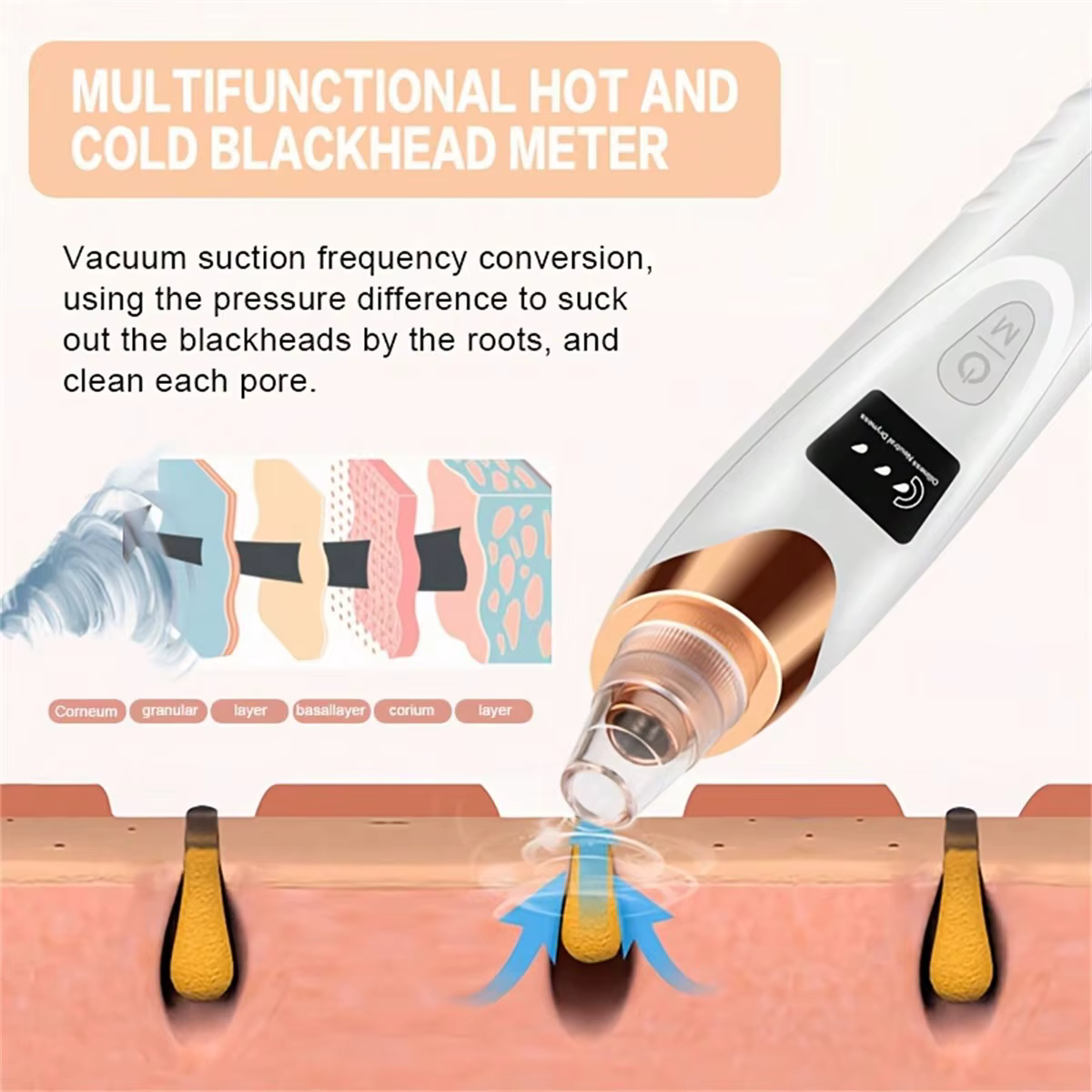 Soins électriques pour la peau du visage