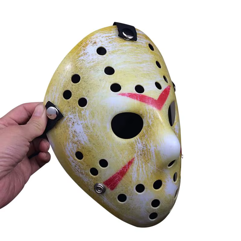 Masque de champion d'Halloween contre le hockey, costume de cosplay, masques Killer Masks Tim ade, Hmatte en