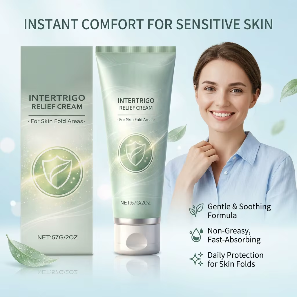 Crème hydratante apaisante et lissante pour la peau