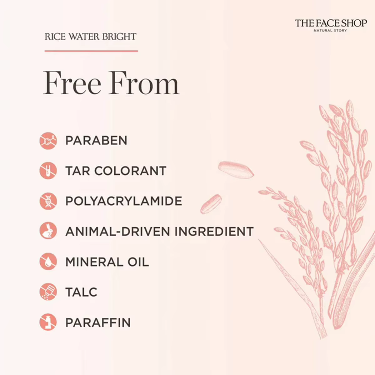THE FACE SHOP Nettoyant visage à l'eau de riz 150g