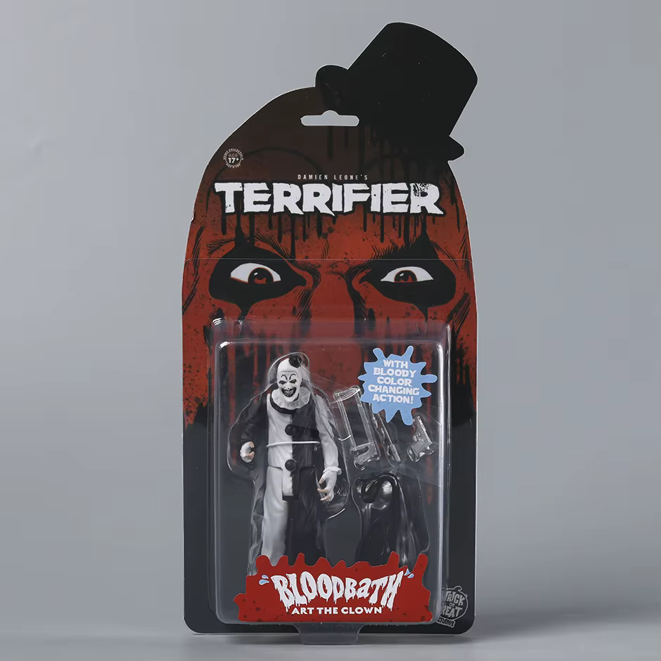 Figurine articulée Terrifier Art the Clown Blood Bath 5 pouces