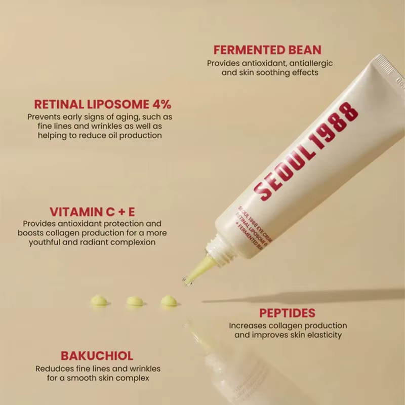 Séoul 1988 crème pour les yeux au rétinol 4% traitement Anti-âge