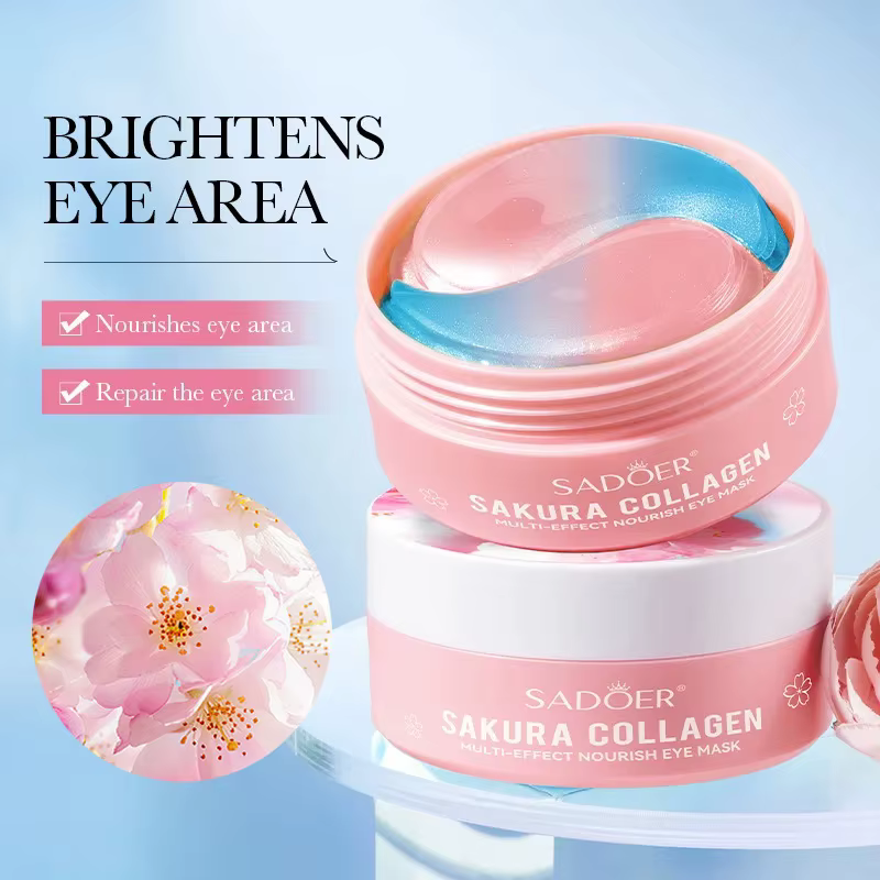SADOER – masque pour les yeux au collagène Sakura