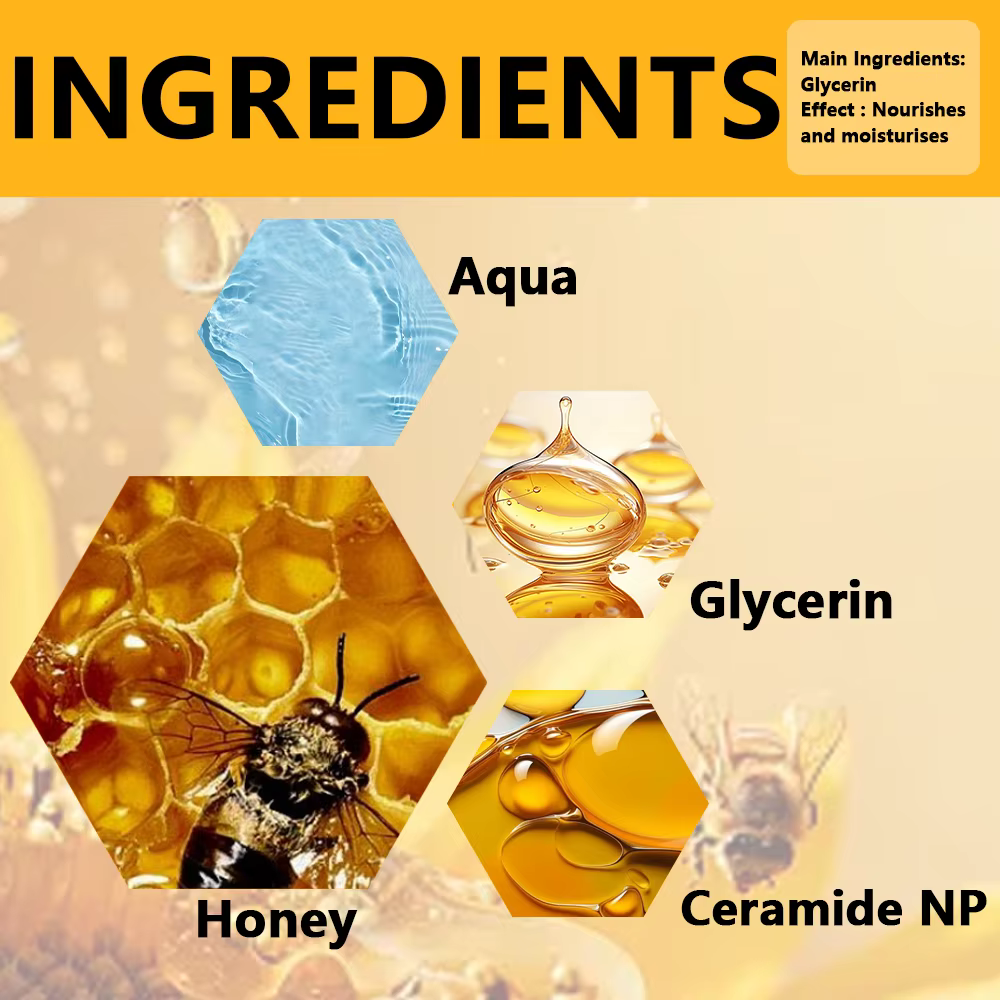 Crème pour le visage anti-rides au venin d'abeille