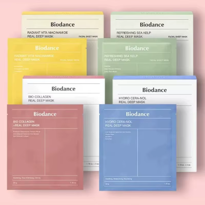 Masque Gel Hydratant Profond au Collagène Biodance – Soin de Nuit