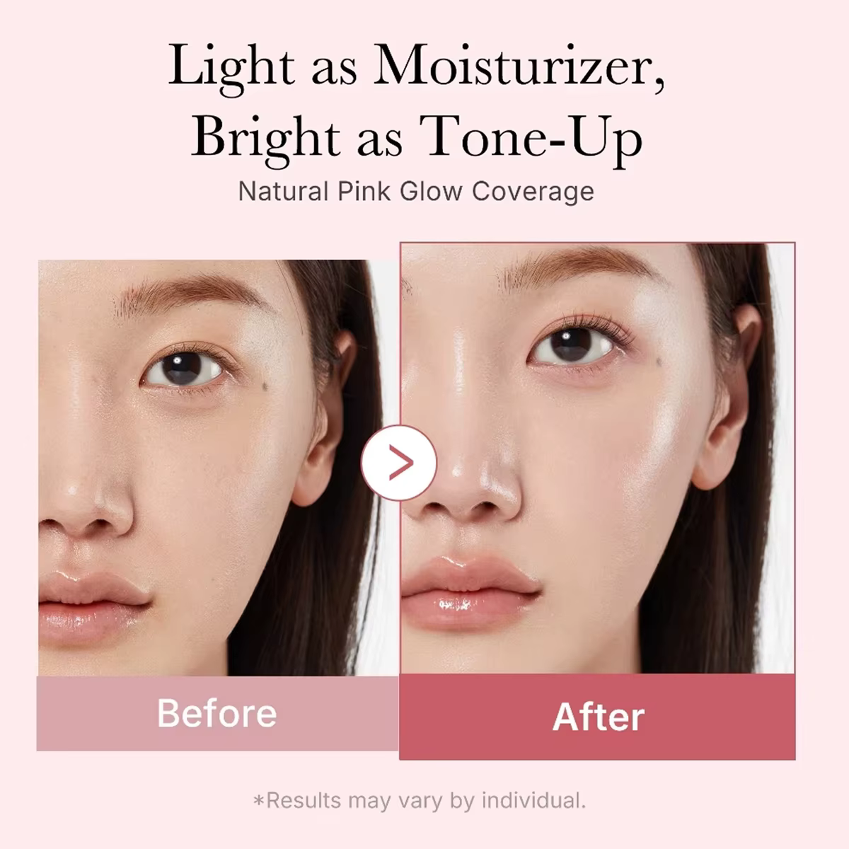 Crème solaire tonifiante Medicube PDRN PINK 50ml
