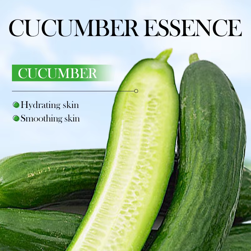 SAODER Fruits concombre nettoyant pour le visage mousse de lavage