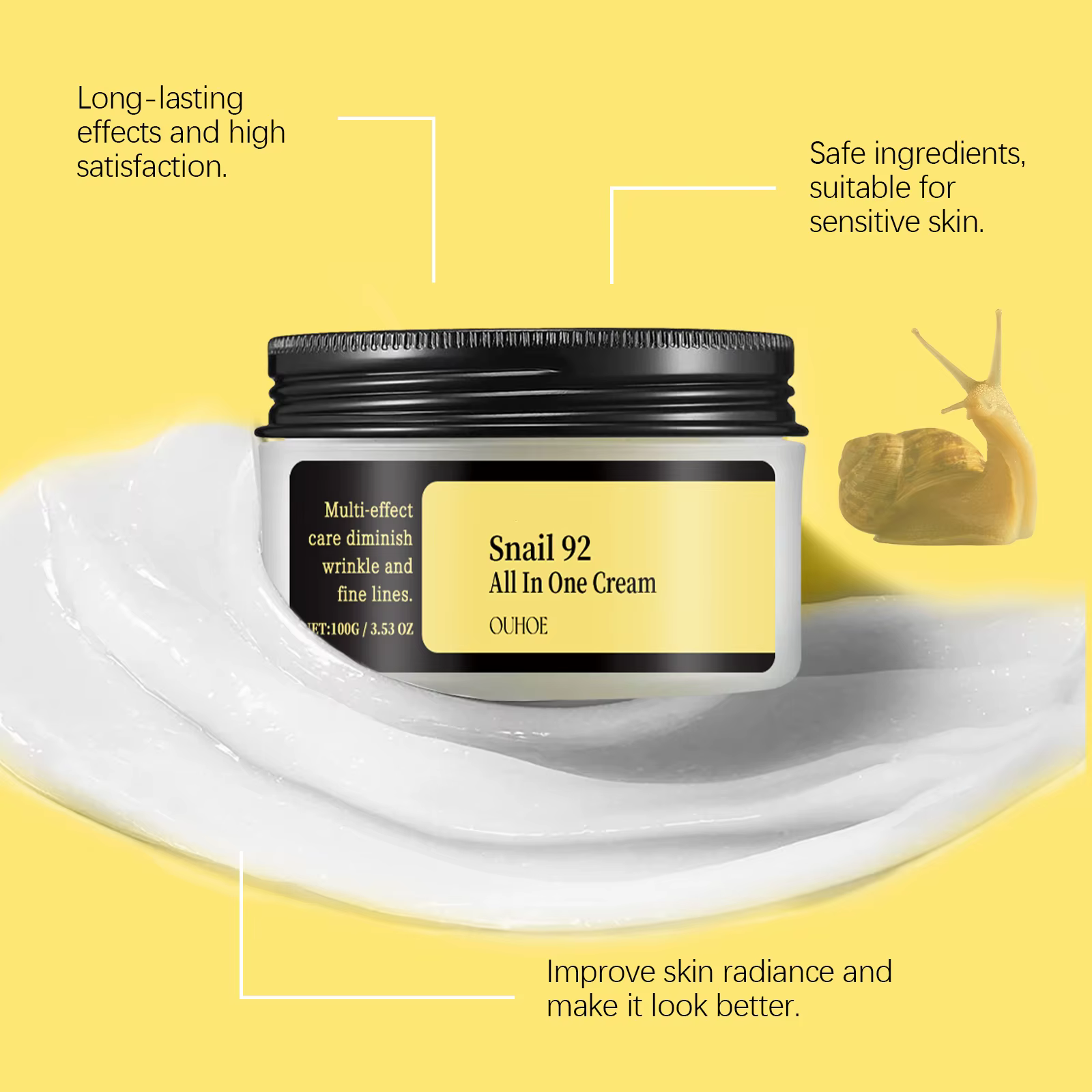 Crème hydratante multi-usages visage et cou