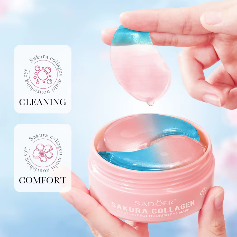 SADOER – masque pour les yeux au collagène Sakura
