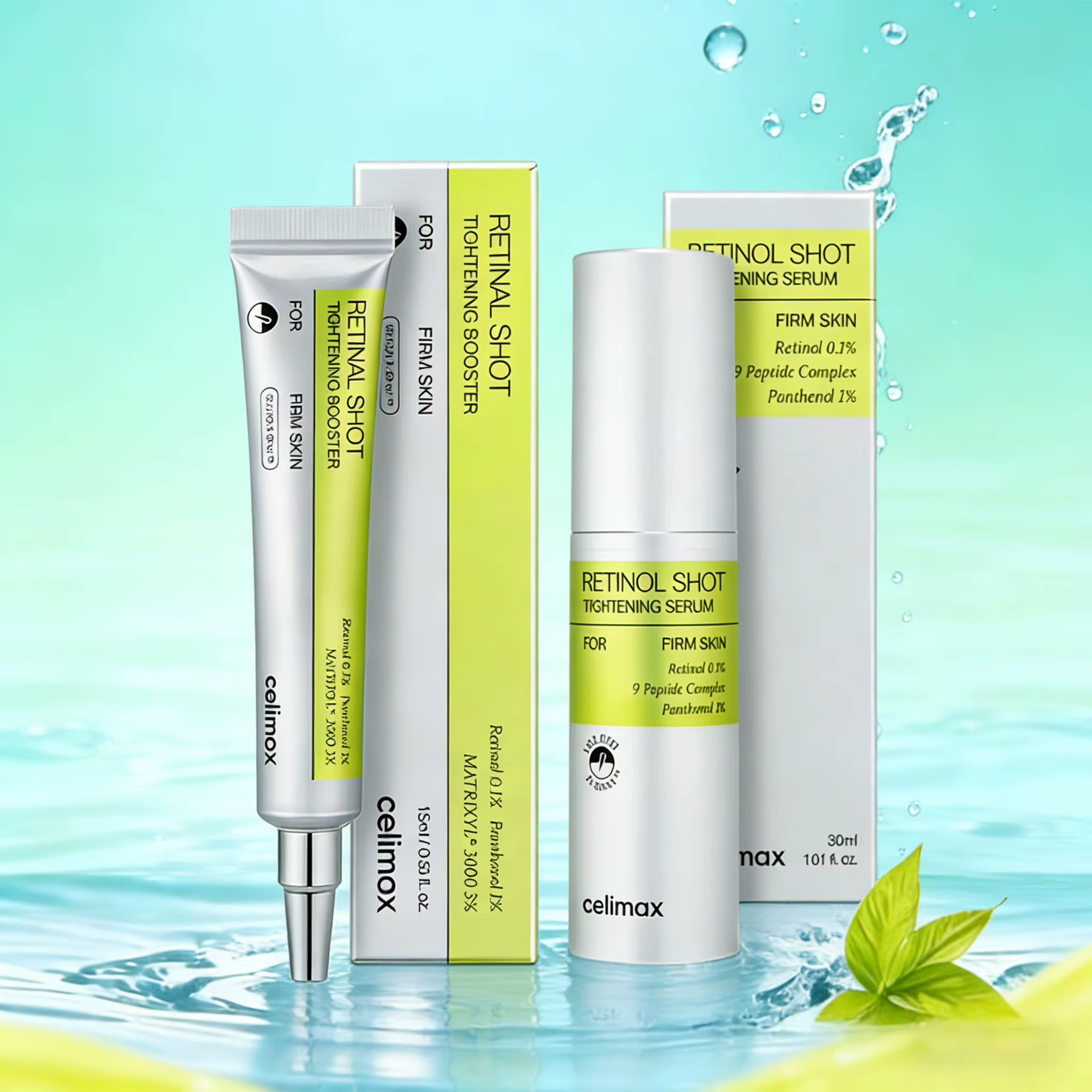 Celimax The Vita A Retinal Shot : Coffret Booster Raffermissant pour la Peau