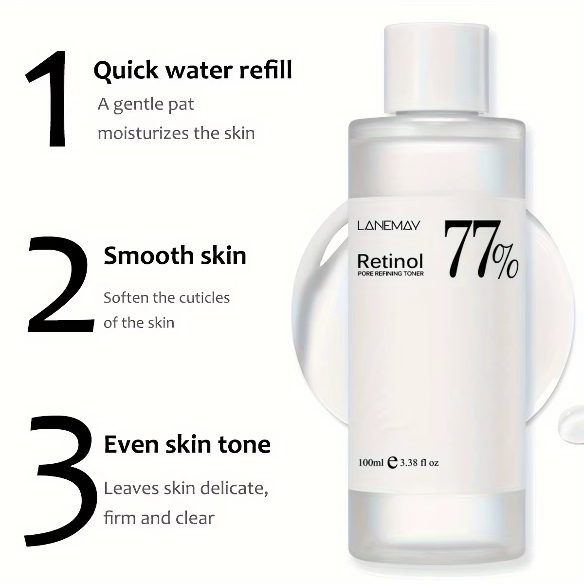 100 ml 77% tonique apaisant au rétinol