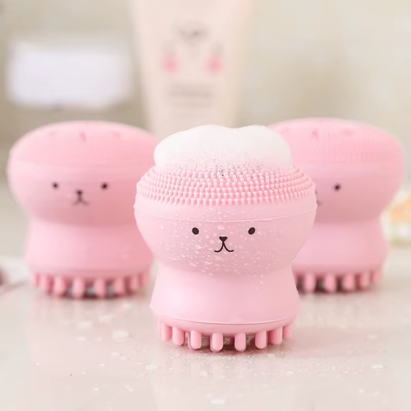 Brosse de nettoyage du visage en Silicone