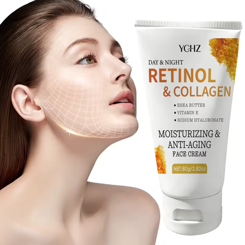 Crème anti-âge pour le visage au rétinol