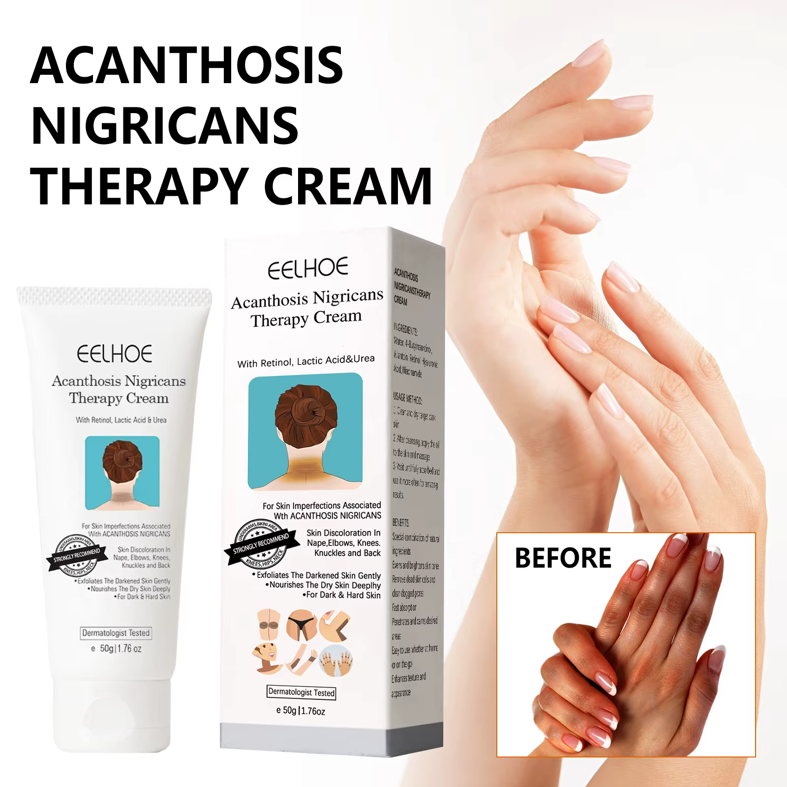EELHOE crème blanchissante éclaircissante peau