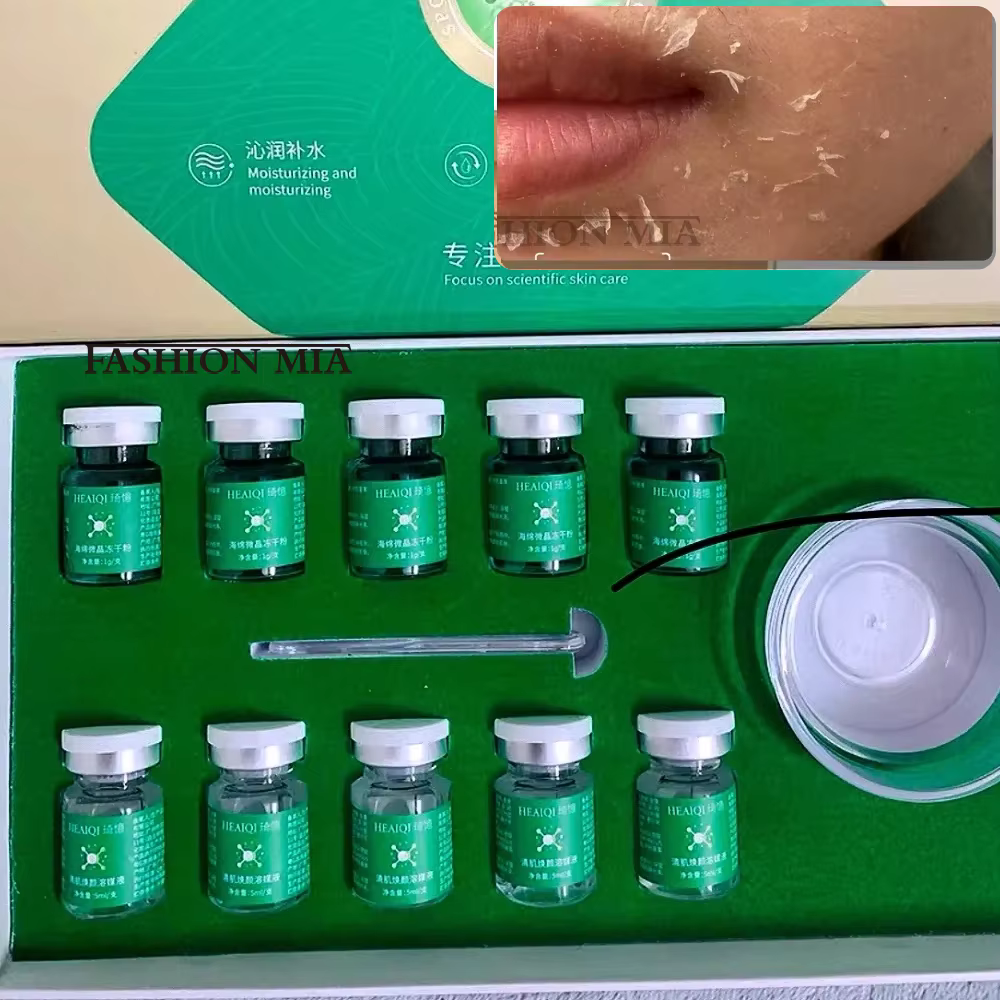 Éponge Microcristal poudre lyophilisée régénération du collagène extrait biologique naturel