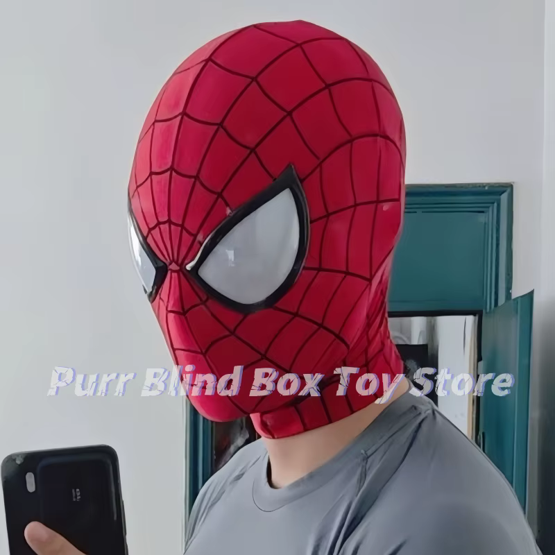 Masque artisanal de haute qualité de l'Amazing Spider-Man 2, version Spiderman Garfield de Peter Parker, cadeau de cosplay pour Halloween et Noël