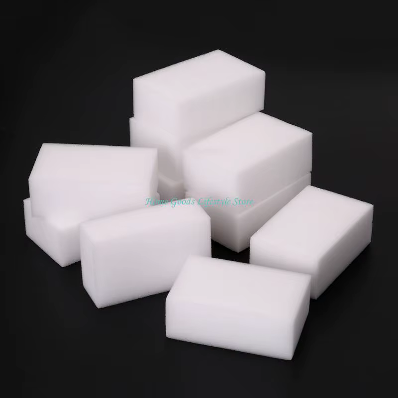 E74E 10 Pack Cleaning Sponges Eraser Eraser Multifonctionn Mélamine Sponge mousse mousse Sponges Nettoyeurs cuisine