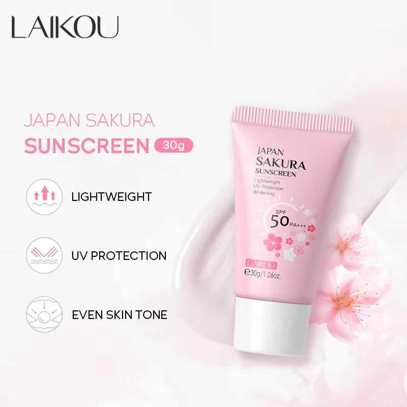 Laikou Sakura crème coréenne protecteur solaire visage bloqueur