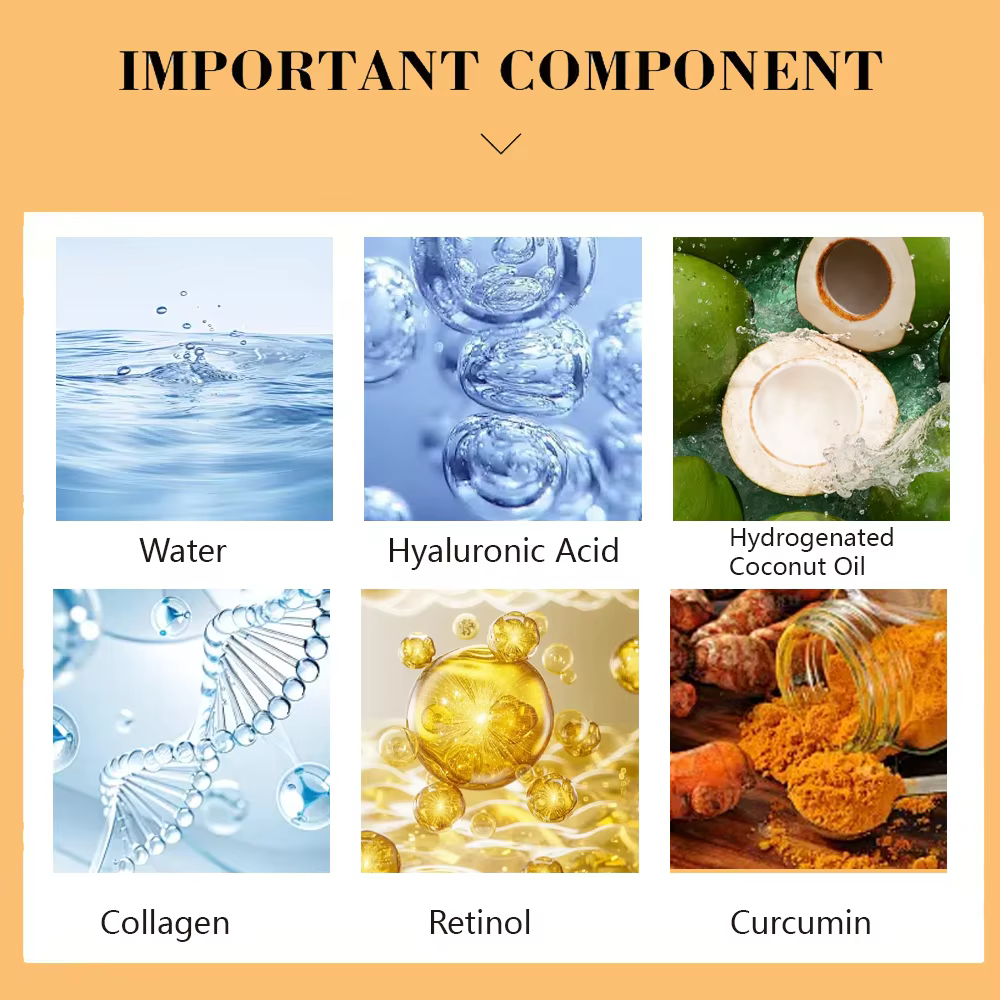 Crème pour le visage au rétinol et au collagène