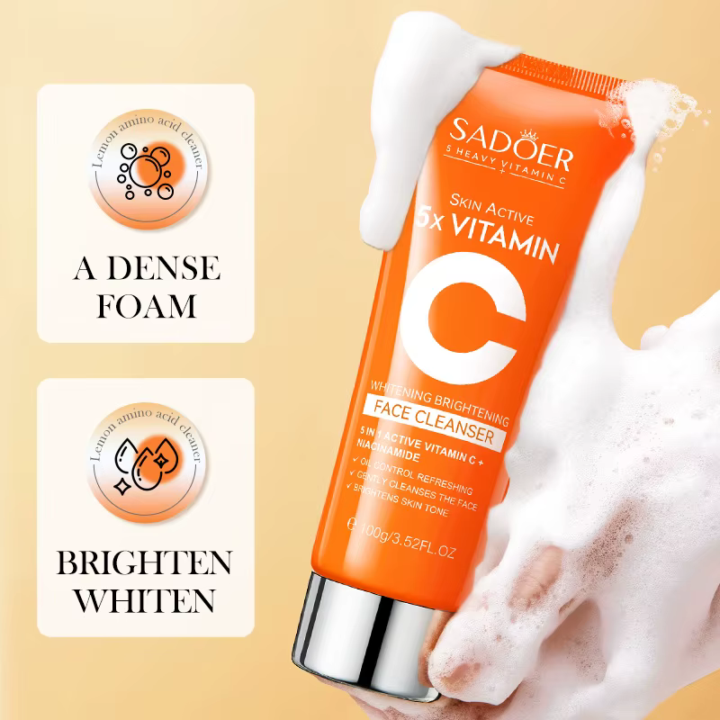 Nettoyant pour le visage à la vitamine C