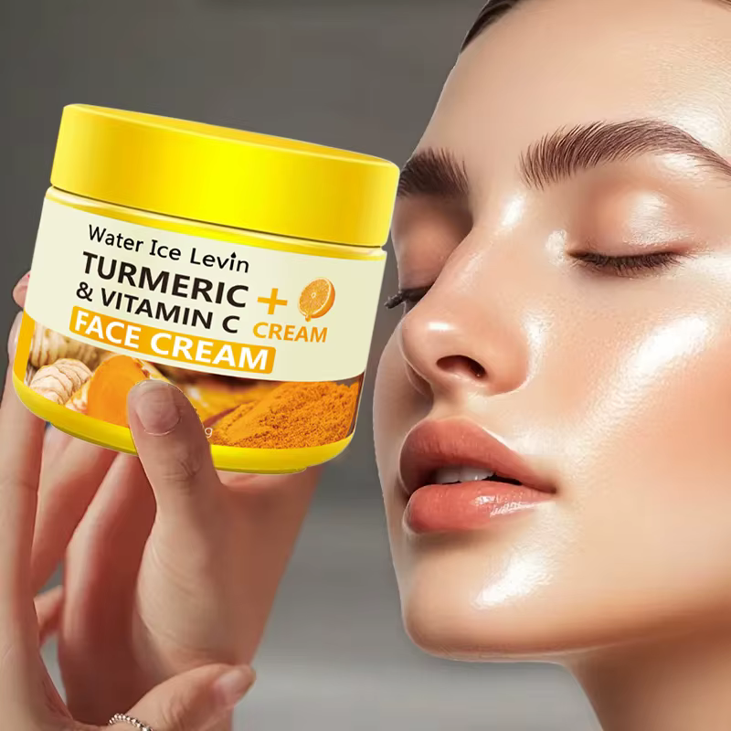 Crème visage au curcuma et à la vitamine C