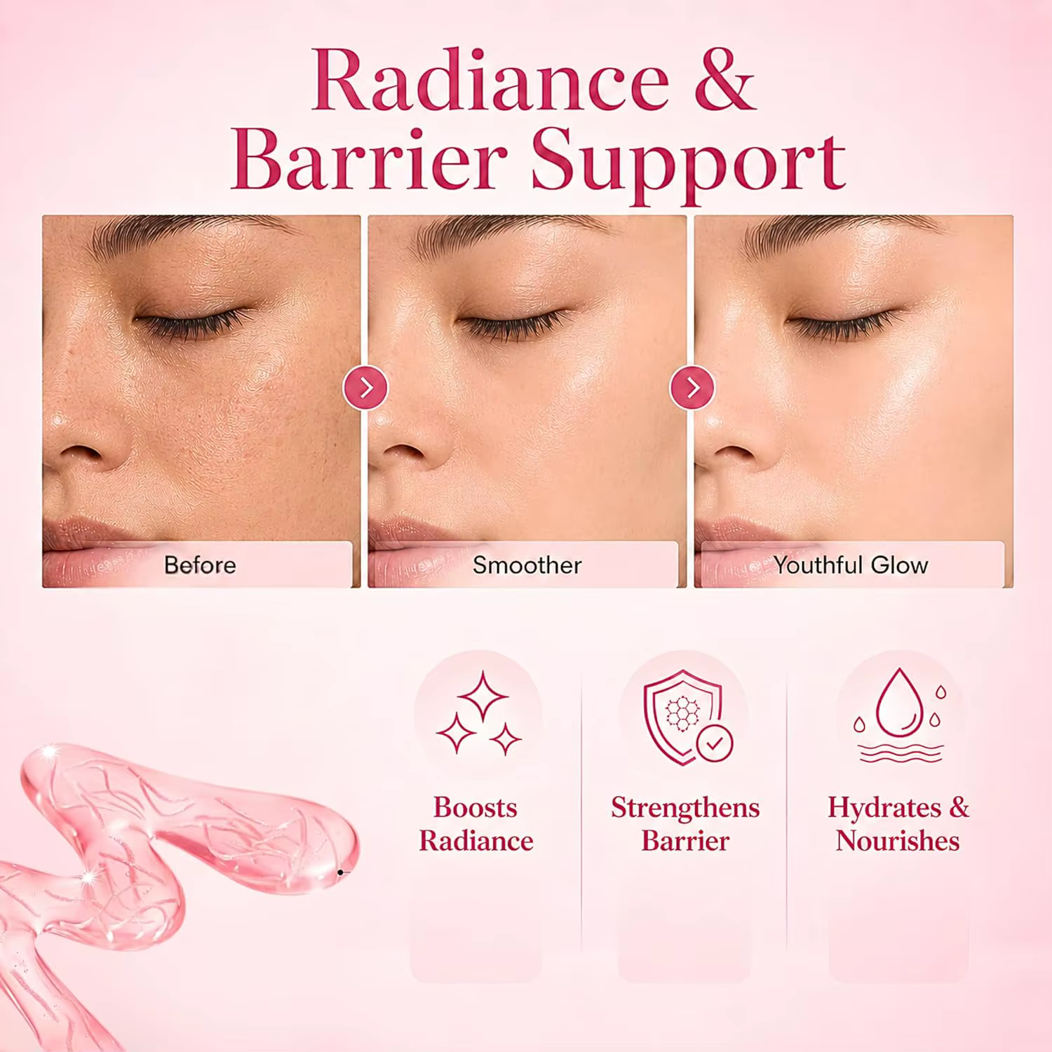 Ampoule éclaircissante PDRN Pink Vitamin Glow Boosting