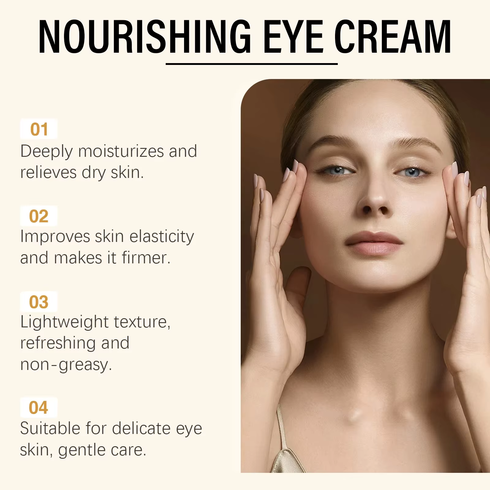 Crème Anti-rides pour les yeux