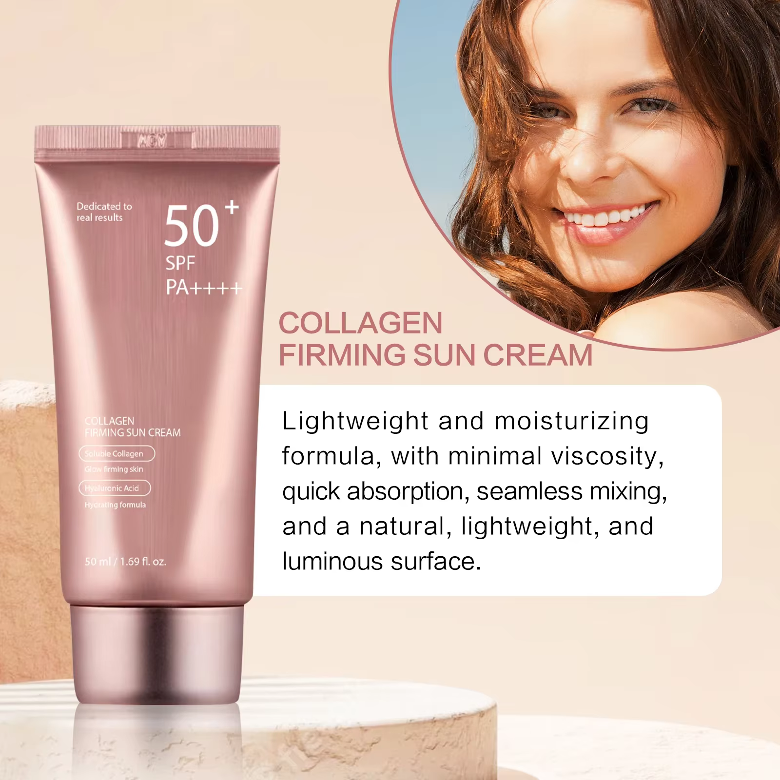 Crème solaire SPF50 PA+++ imperméable