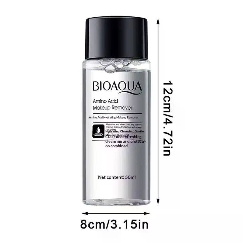 Démaquillant Bioaqua 50ML – Liquide Nettoyant Visage Facile à Utiliser