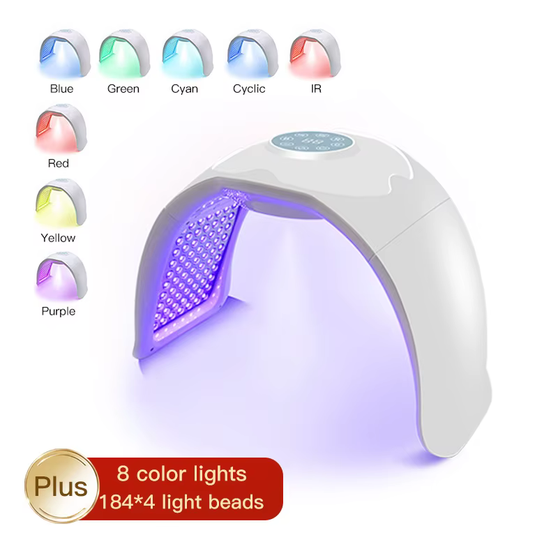 PDT Led masque Facial 8 couleurs Photon