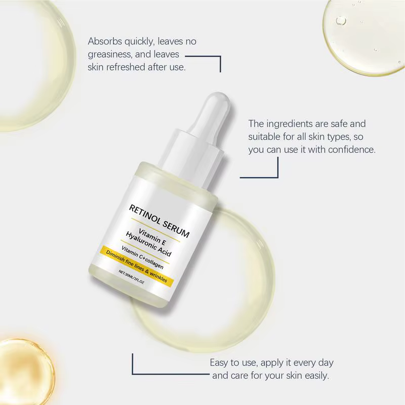 Sérum visage rétinol hydratant en profondeur plus jeune estompe ligne Fine levage raffermissant réparation lisse serrer