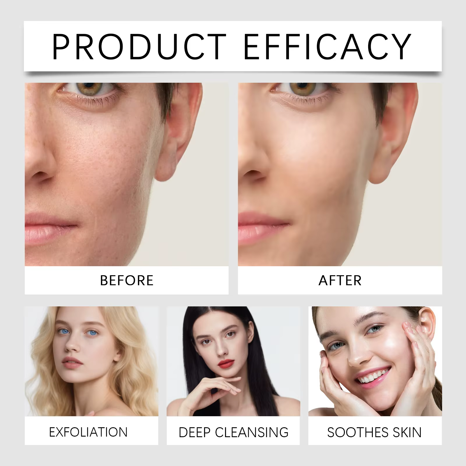 Sérum exfoliant coréen pour le visage
