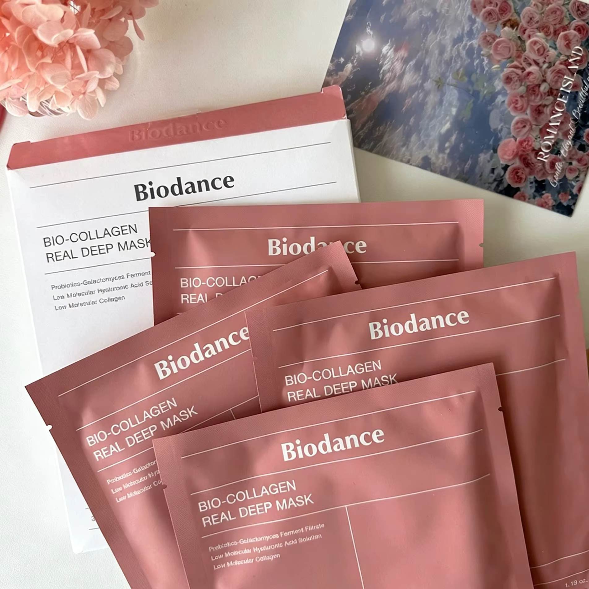 Masque facial au collagène Biodance
