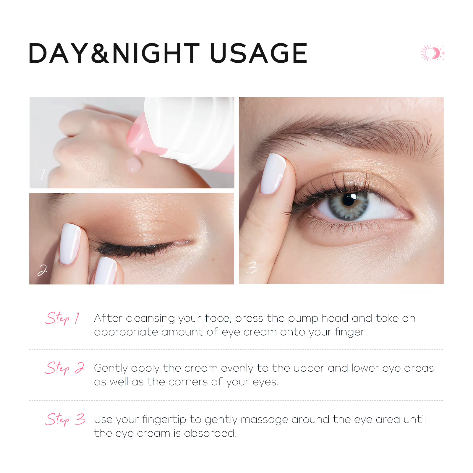 Sakura Eye Cream, Dark Cowcles