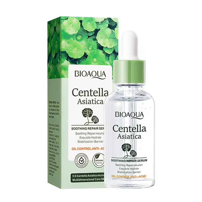 Sérum à l'acide hyaluronique et à la centella BIOAQUA pour le visage
