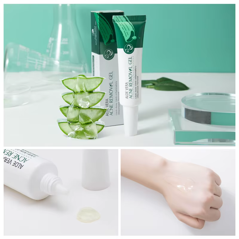 LAIKOU Aloe Vera Gel crème pour le visage arbre à thé