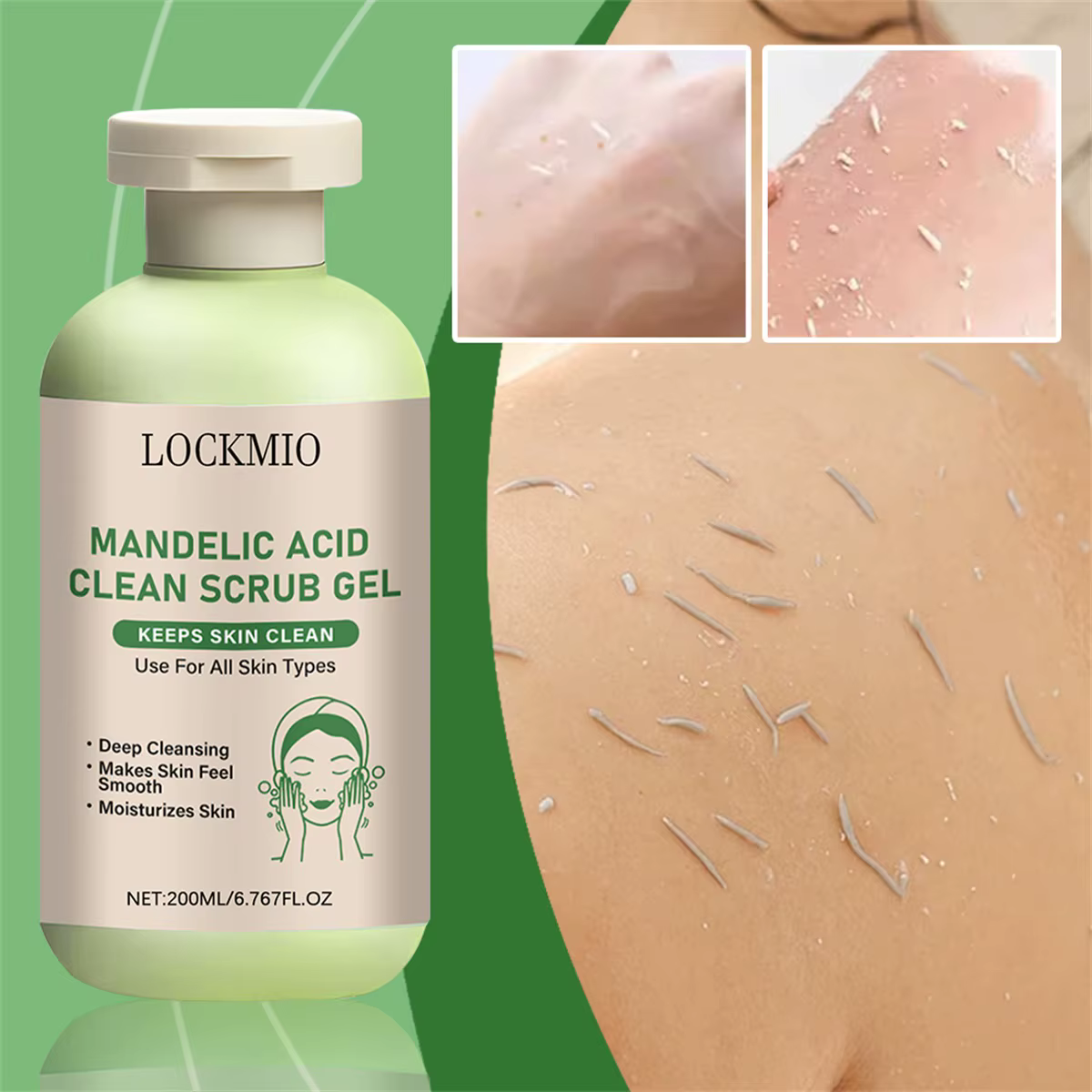Gel exfoliant pour le visage