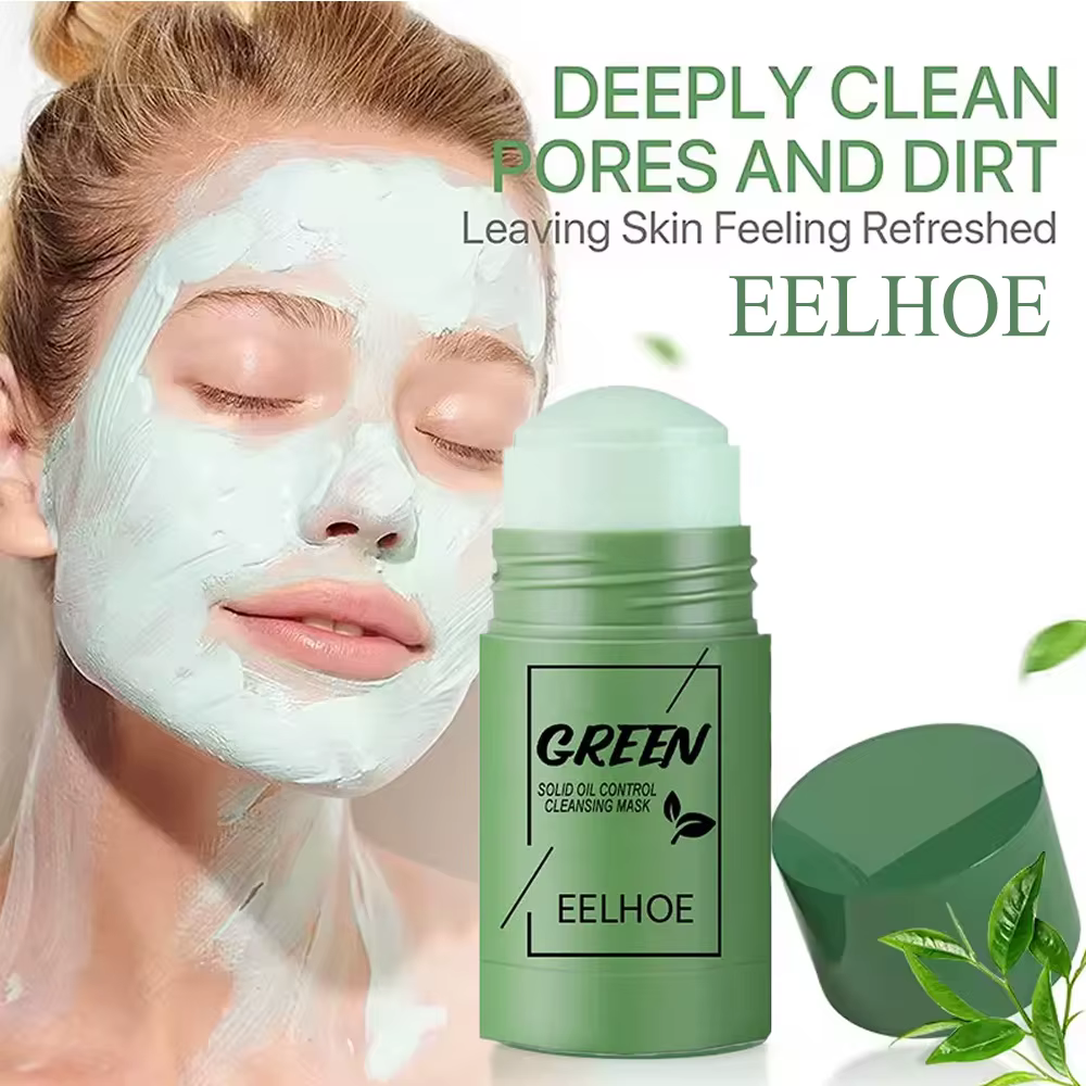 Bâtonnet d'argile au thé vert pour le visage