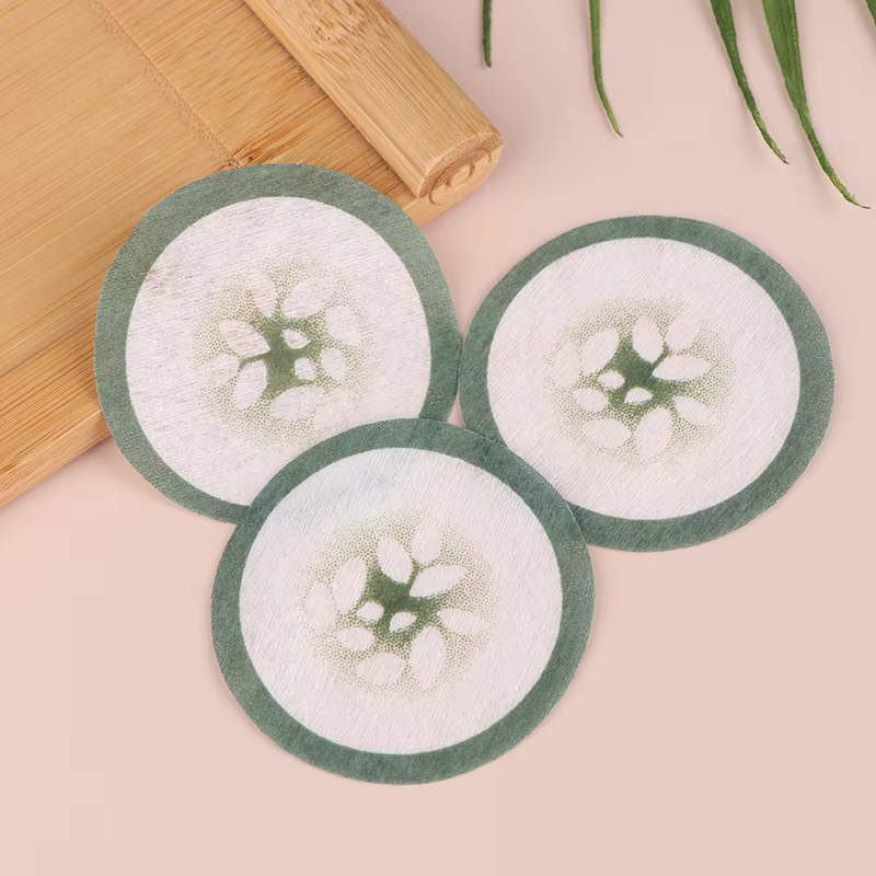 100 pièces tampon de nettoyage pour les yeux masque jetable gommage