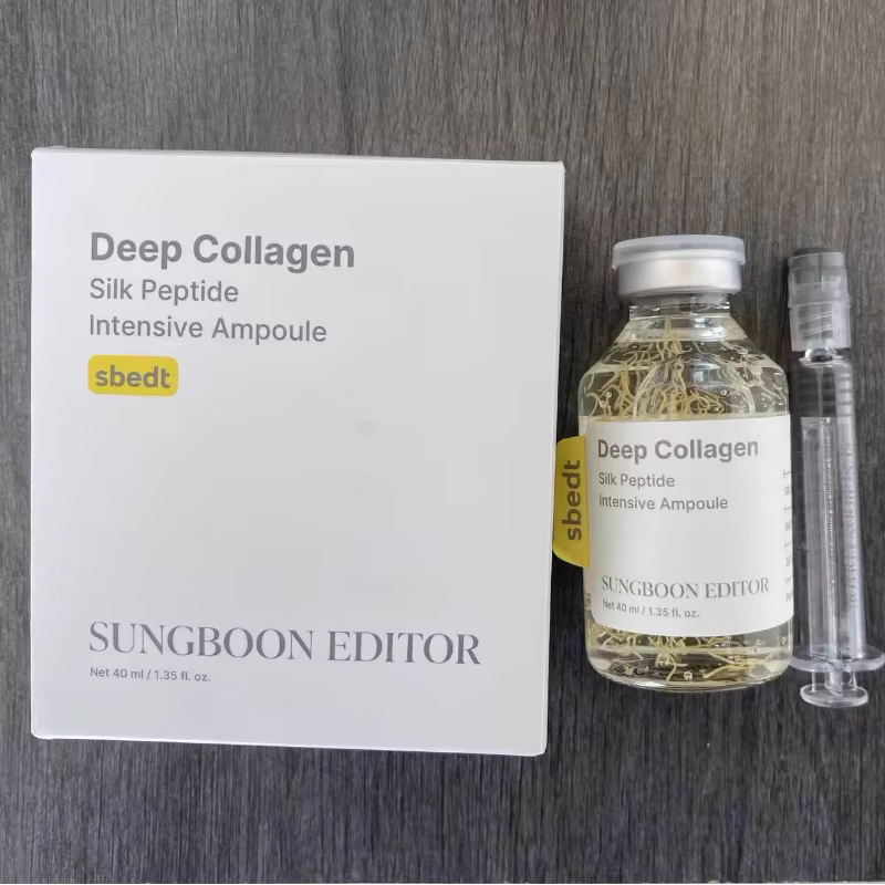 Sérum Ampoule au Collagène de Soie et Peptides