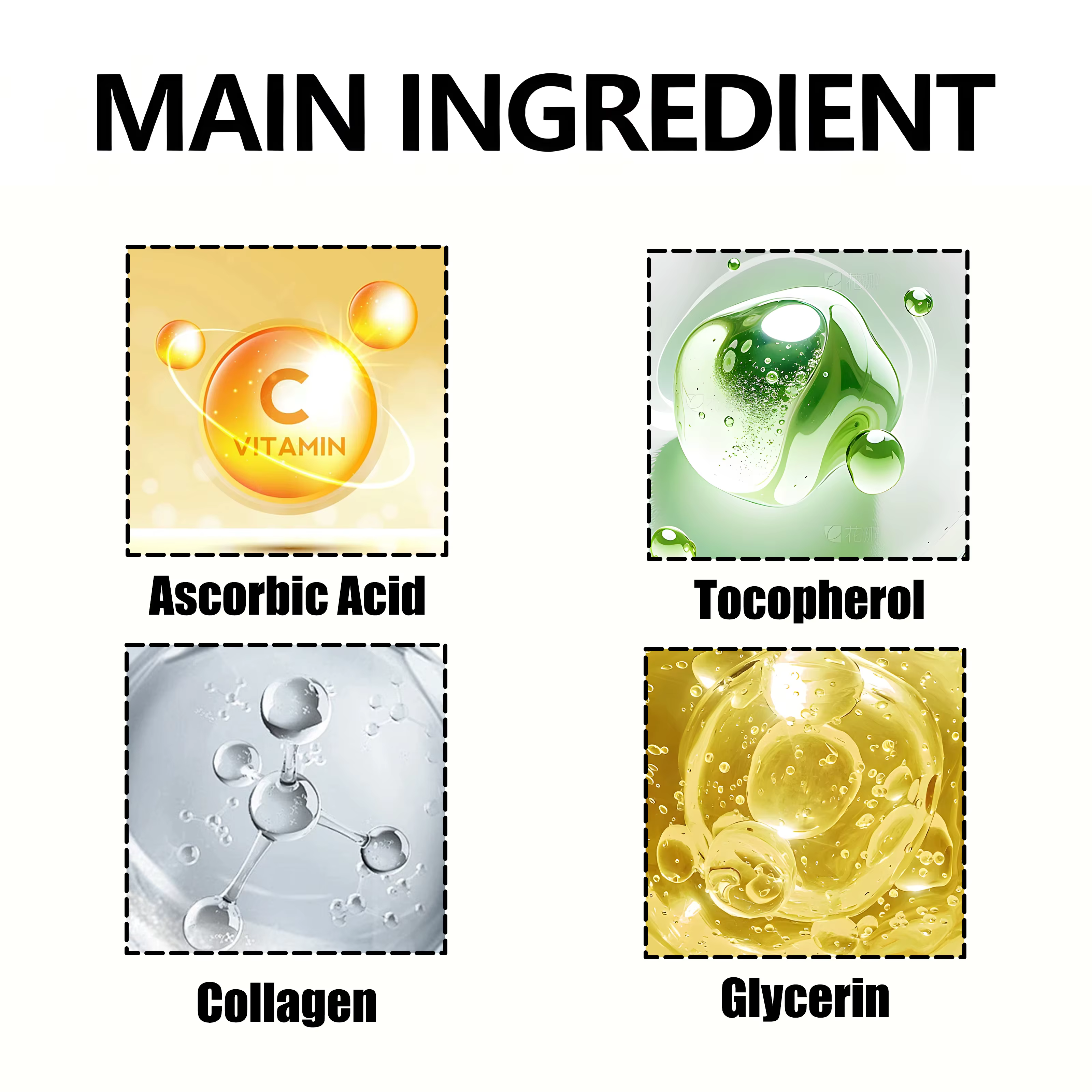Crème pour le visage au curcuma et à la vitamine C - Hydrate en profondeur