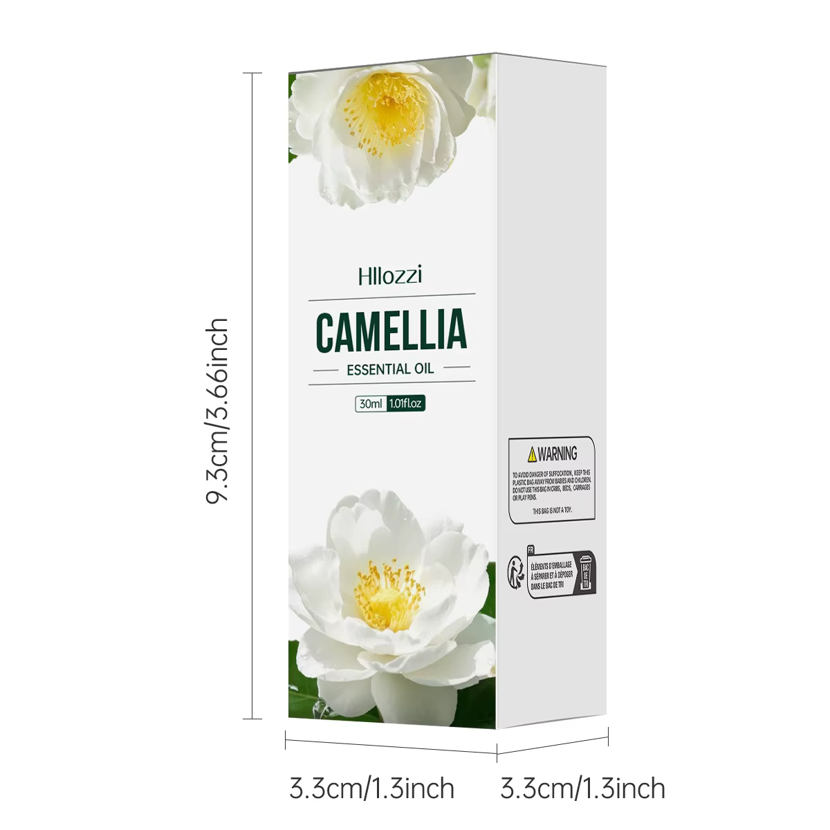 Huile essentielle de camélia – Hydratant naturel pur pour le visage et les cheveux