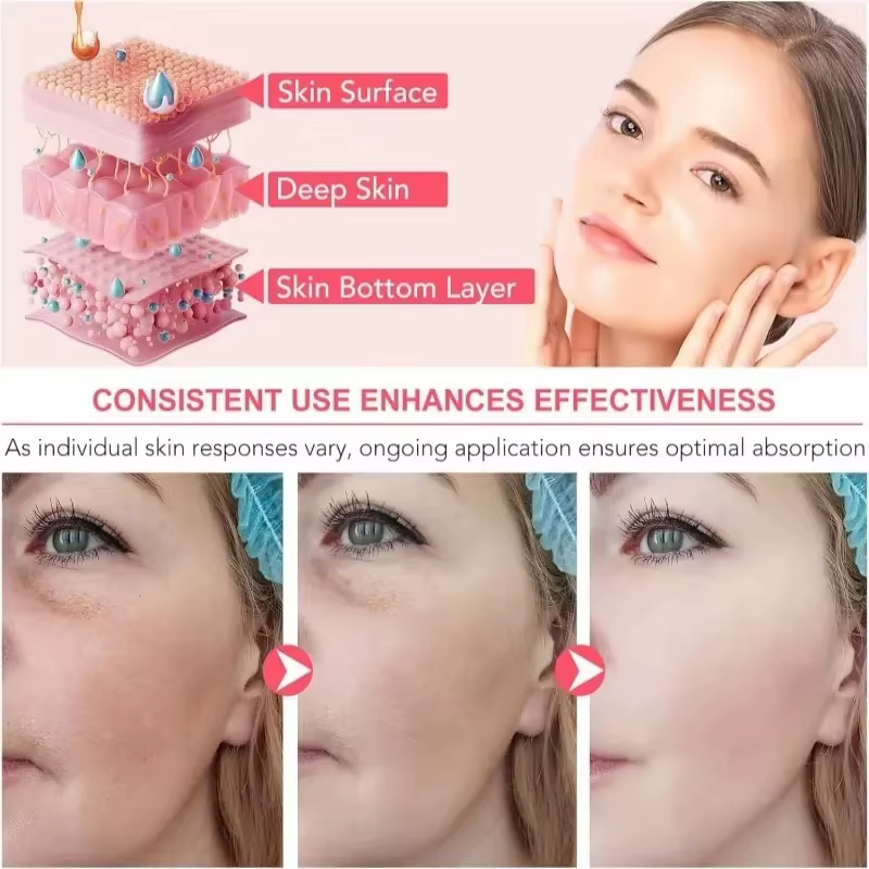 Crème Visage Gelée au Collagène 100g – Soin SPA Nourrissant Hydratant – Resserre les Pores