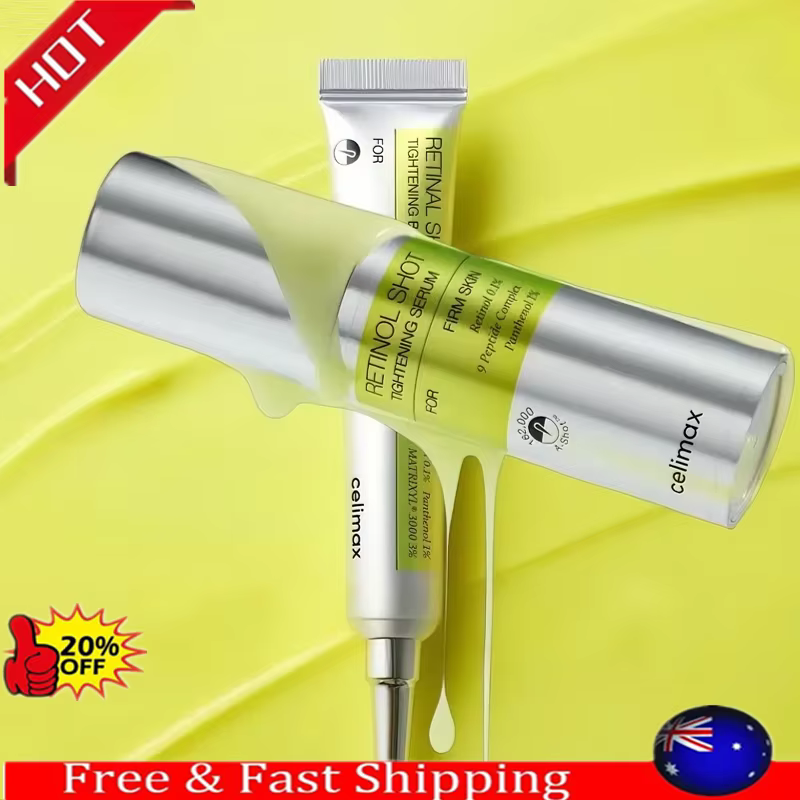 Sérum Crème Contour des Yeux au Rétinol Celimax Hydratant Éclatant Tous Types de Peau Soin Visage Doux et Nourrissant Anti-Âge