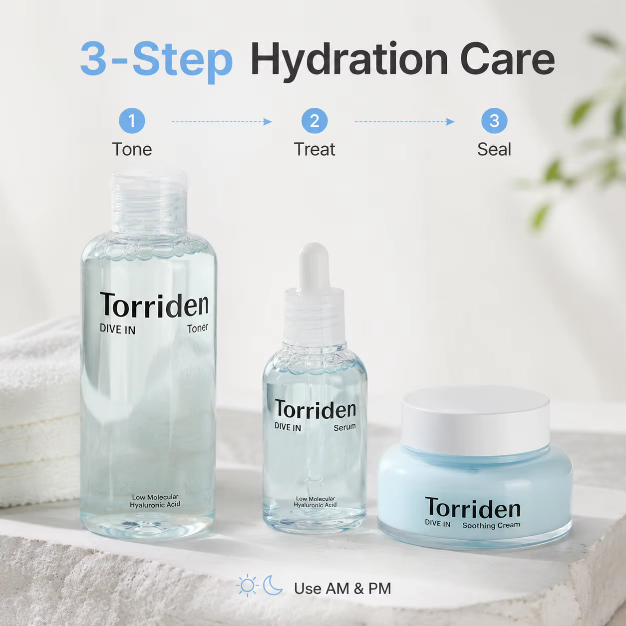 Torriden DIVE-IN 3Pcs Toner