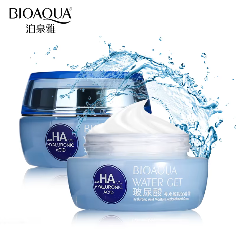 BIOAQUA acide hyaluronique crème hydratante pour le visage