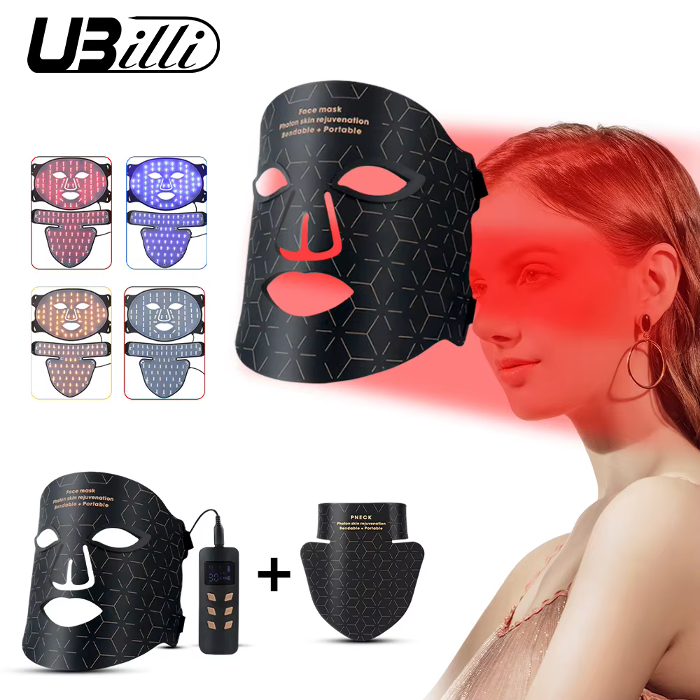 Masque Facial Led en Silicone