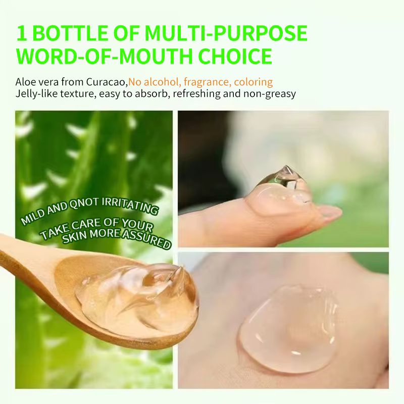 Gel d'aloe Vera 99%, hydratation en profondeur et hydratant pour le visage