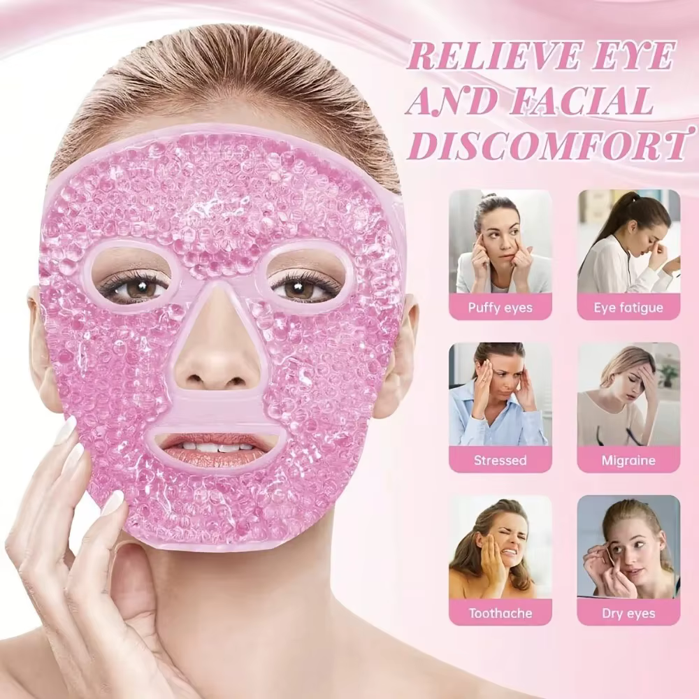 Ensemble de soins du visage 4 pièces : Masque en gel +